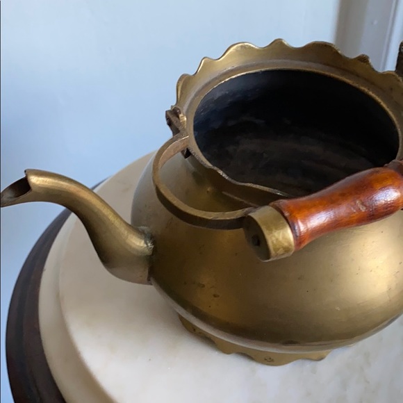 Antique Brass Teapot - Picture 6 of 6